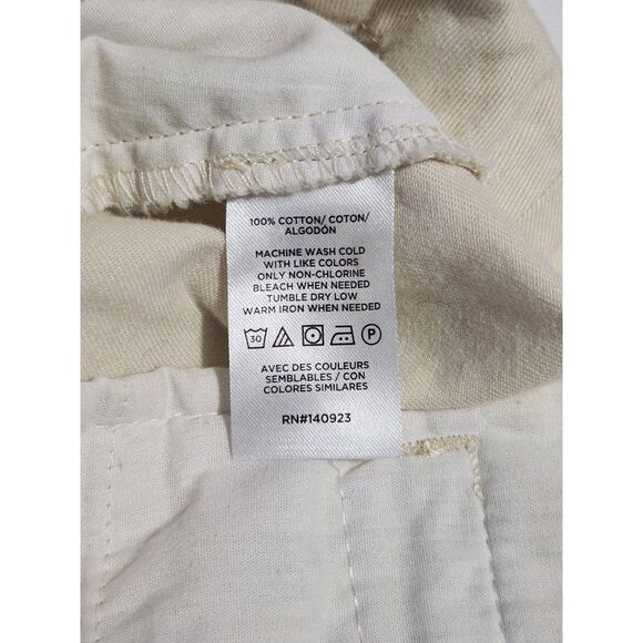 LOFT Washed Twill Curvy Shorts 6" Inseam Women’s Size 4 - Picture 7 of 8